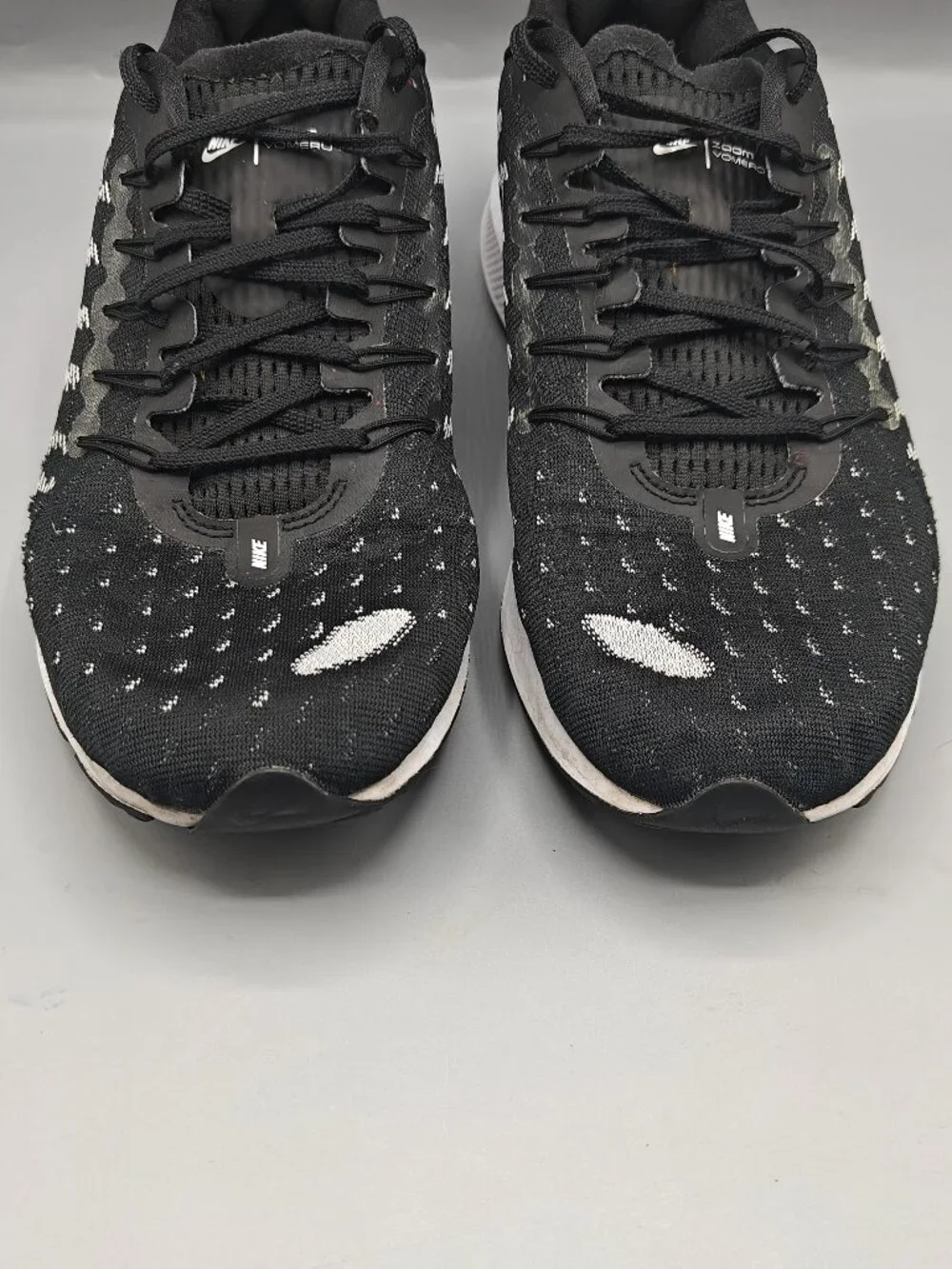 NIKE AIR ZOOM VOMERO 14 MENS RUNNING SHOES BLACK WHITE RARE CK1969-001 SIZE 12